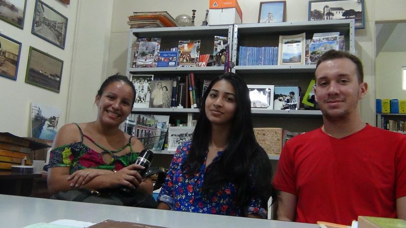 Andressa Pereira, Elane Pimentel e Erick Corrêa Pereira - Acadêmicos de Arquitetura da ULBRA